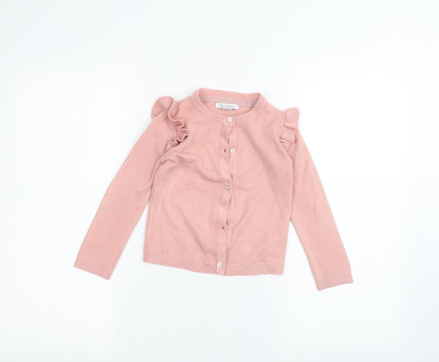 Primark Girls Pink   Cardigan Jumper Size 4-5 Years