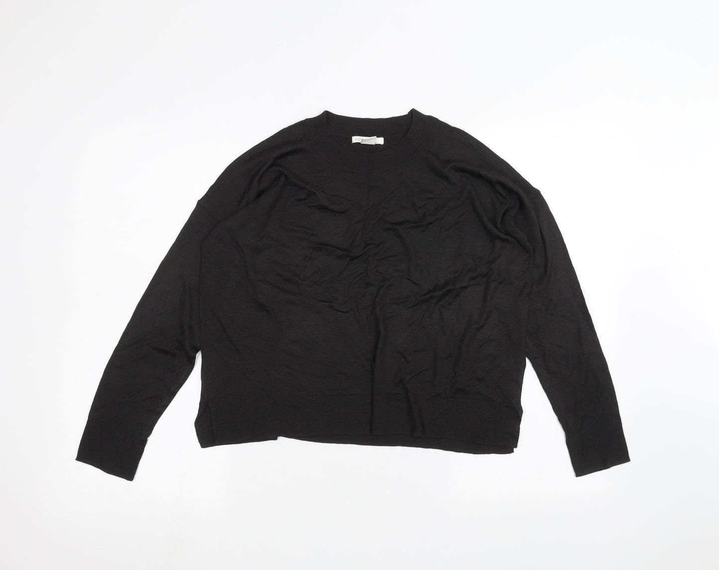 H&M Womens Black   Basic T-Shirt Size S