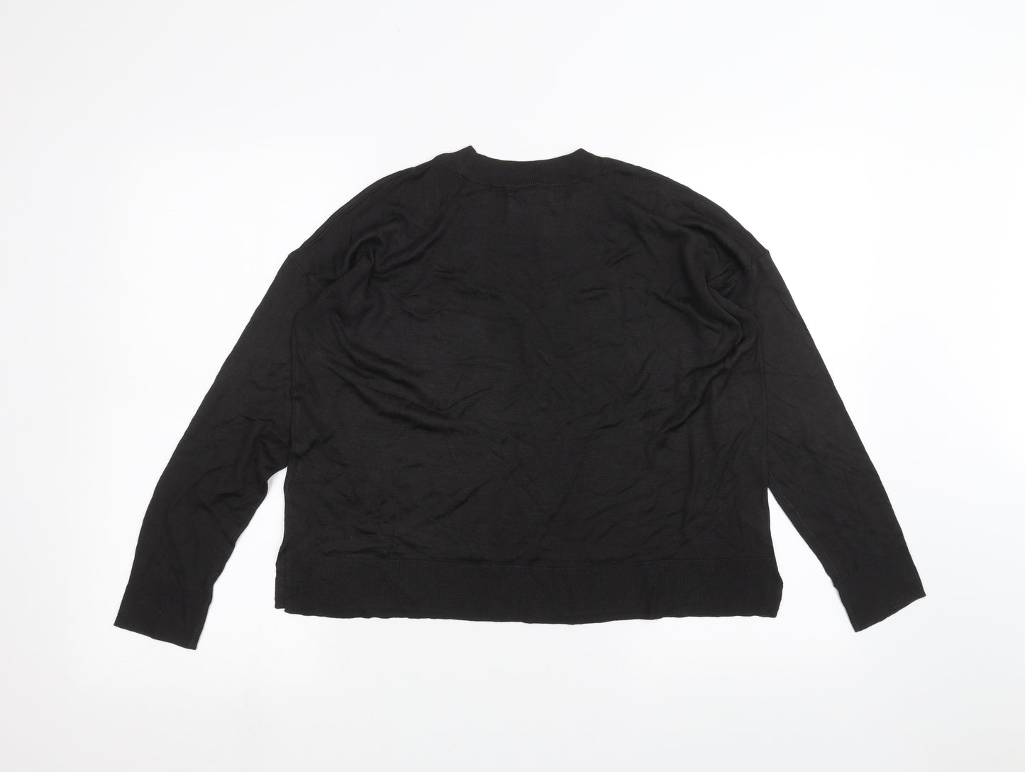 H&M Womens Black   Basic T-Shirt Size S