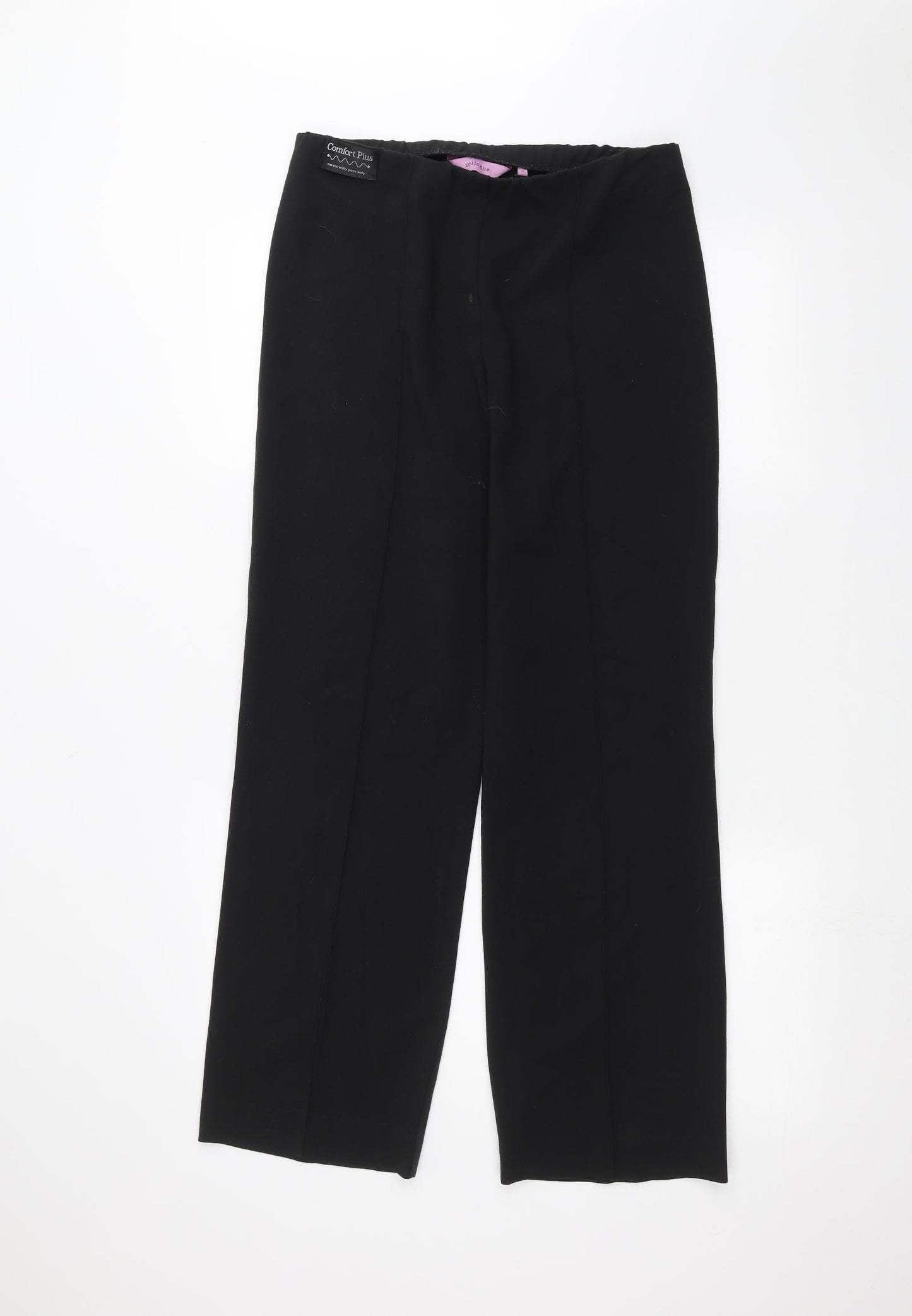 Epilogue Womens Black   Trousers  Size 10 L27 in