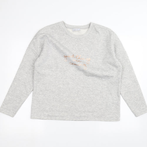 Papaya Womens Grey   Pullover Jumper Size M