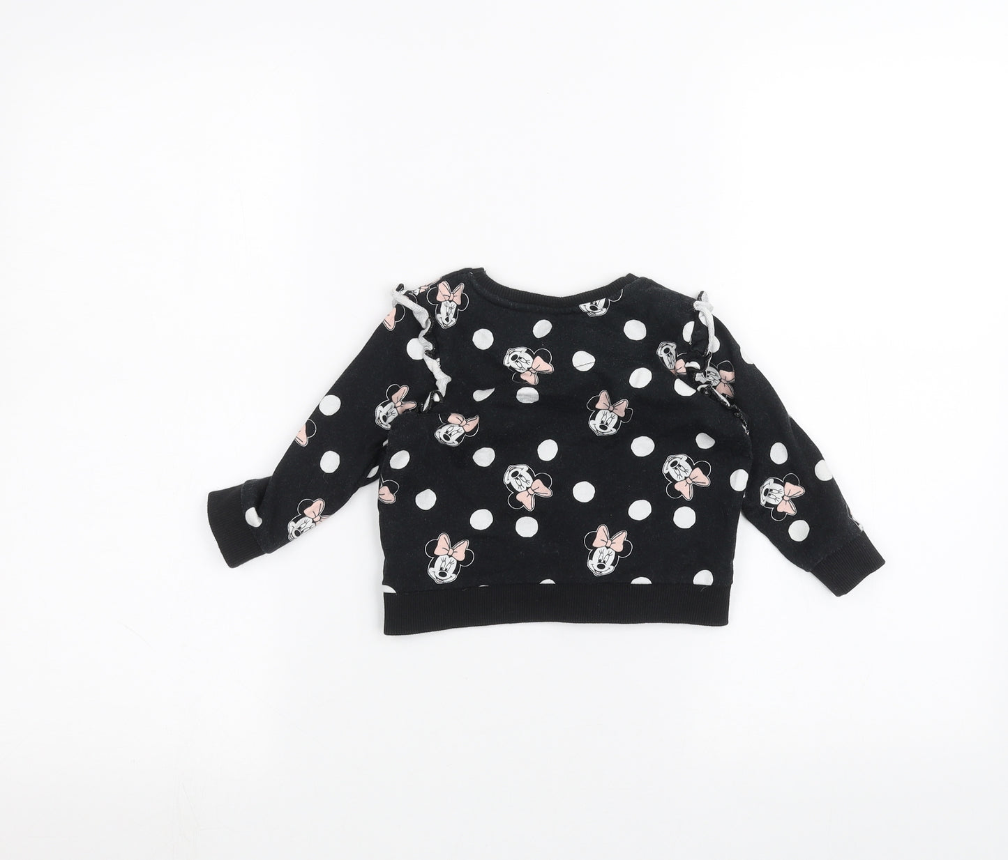 George Baby Black   Pullover Jumper Size 12-18 Months  - Disney