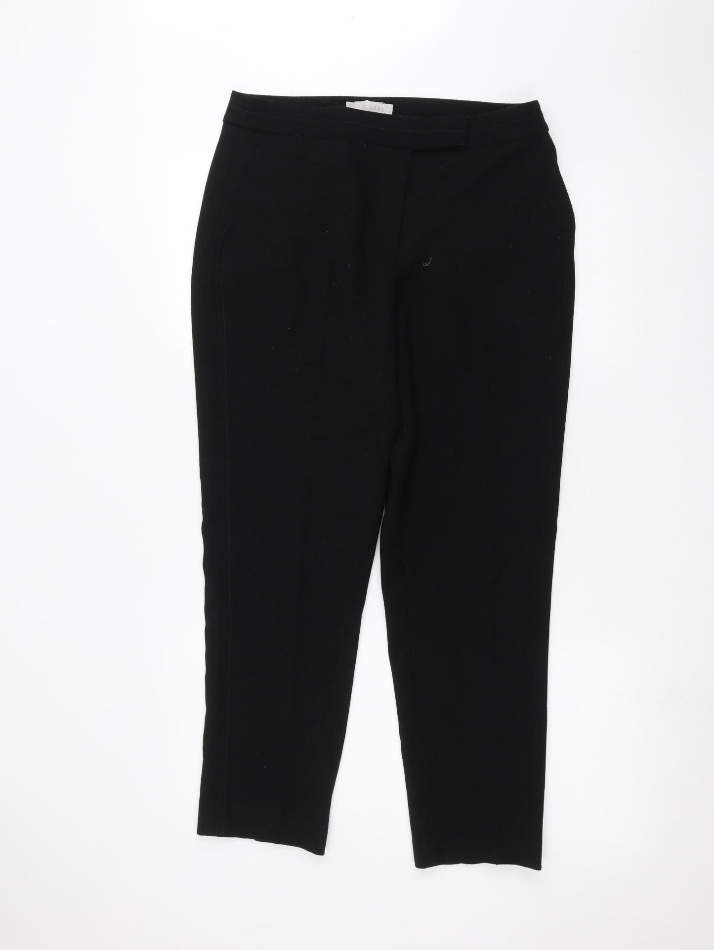 Hobbs Womens Black   Trousers  Size 12 L25 in