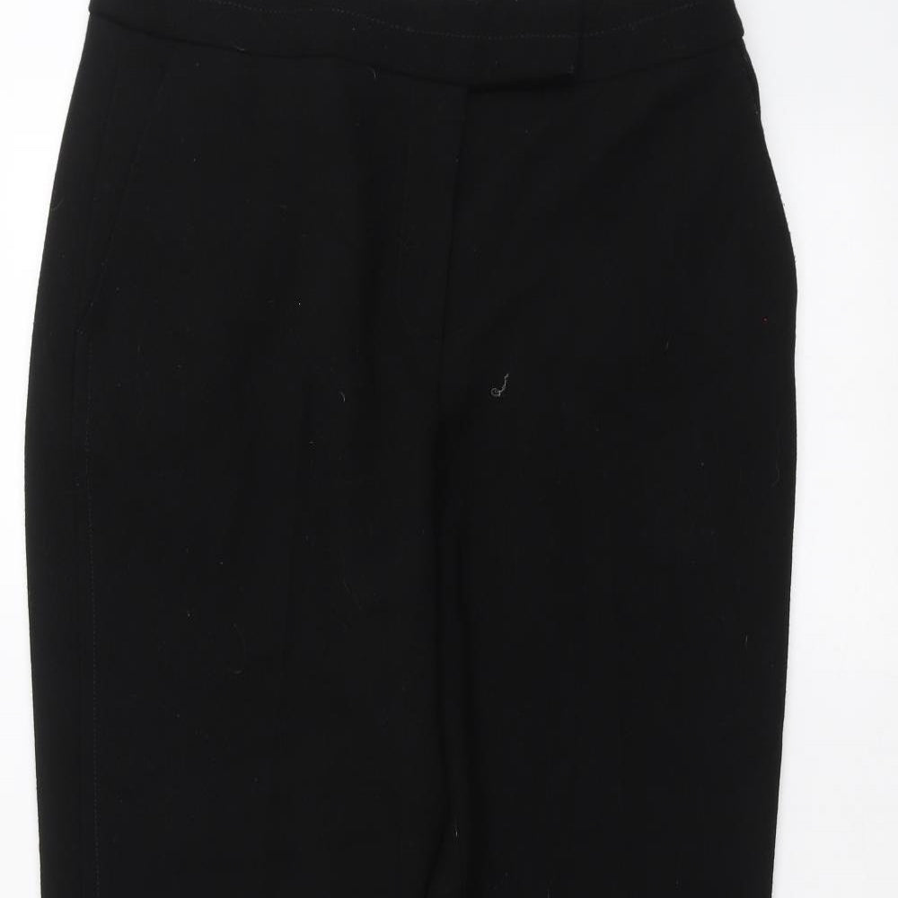 Hobbs Womens Black   Trousers  Size 12 L25 in