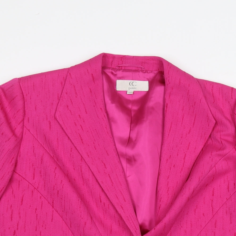 Country Club Womens Pink   Jacket  Size 14