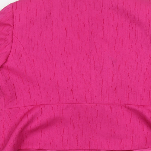 Country Club Womens Pink   Jacket  Size 14