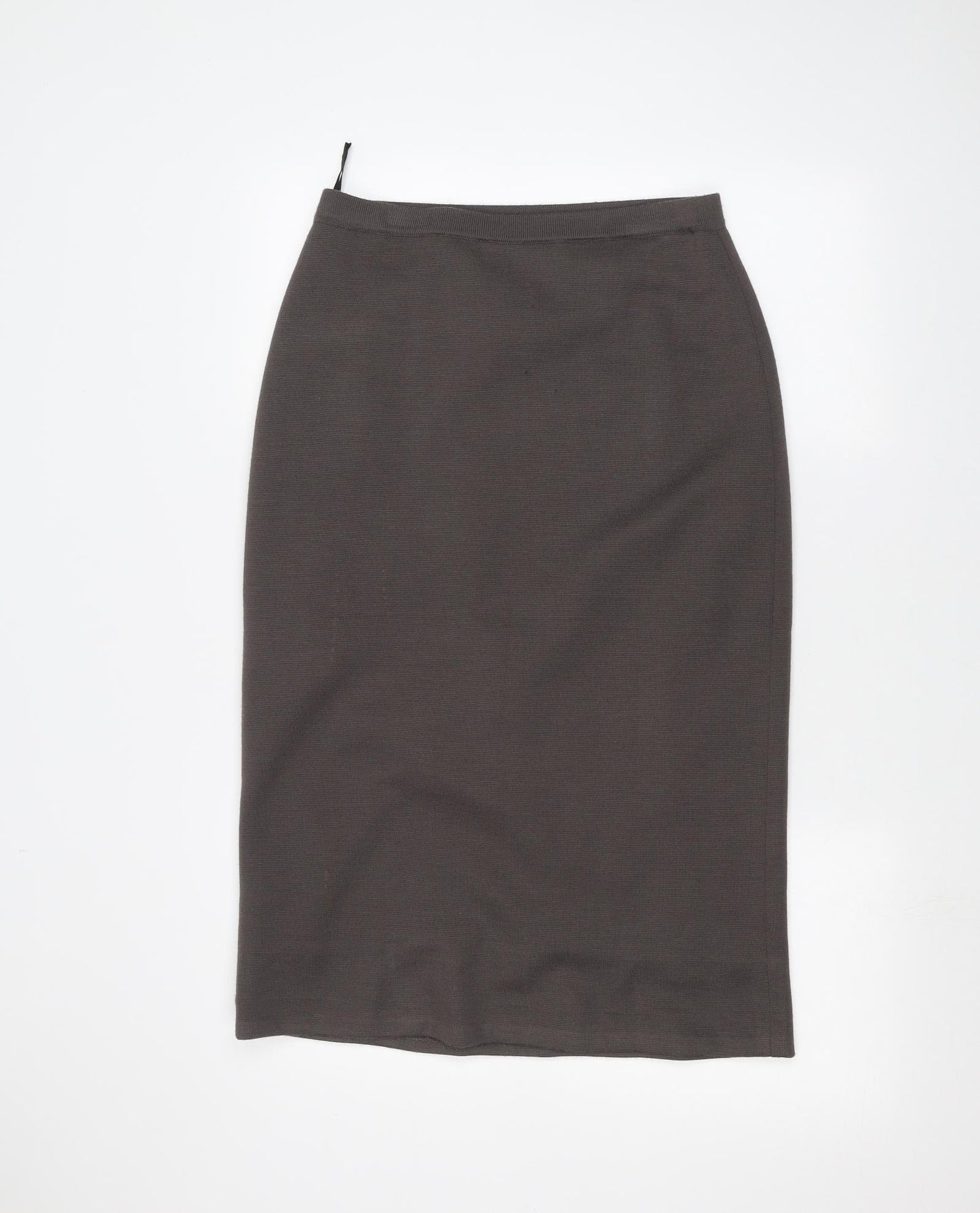 Preworn Womens Brown   A-Line Skirt Size 12