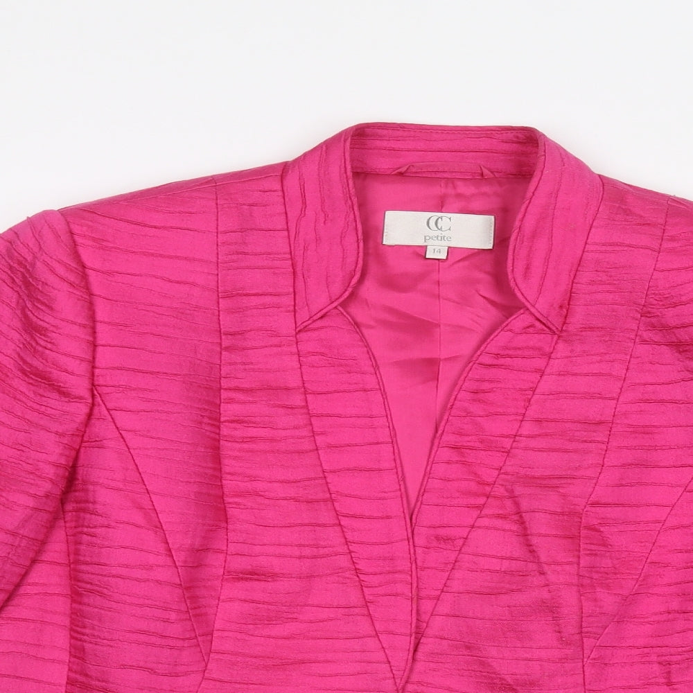 Country Club Womens Pink   Jacket  Size 14