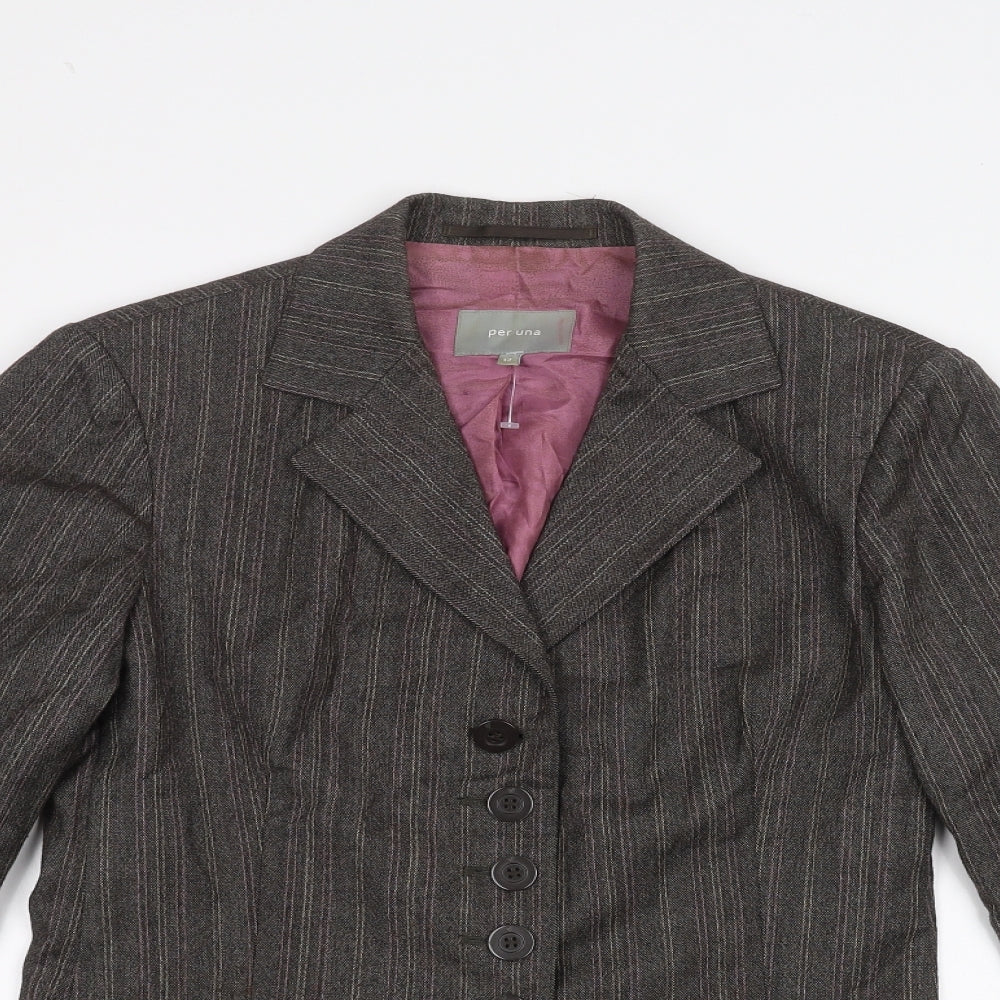 Per Una Womens Beige   Jacket  Size 12