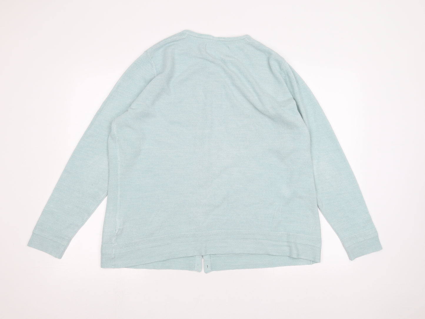 Maine New England Womens Blue   Cardigan Jumper Size 20
