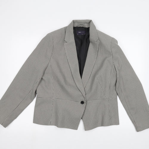 Marks and Spencer Womens Grey   Jacket  Size 18