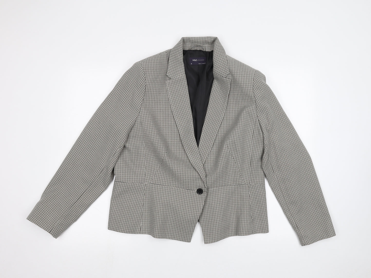 Marks and Spencer Womens Grey   Jacket  Size 18