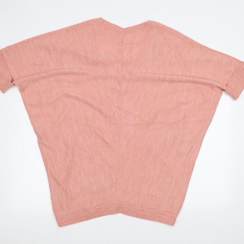 Note Womens Pink   Pullover Jumper Size 16