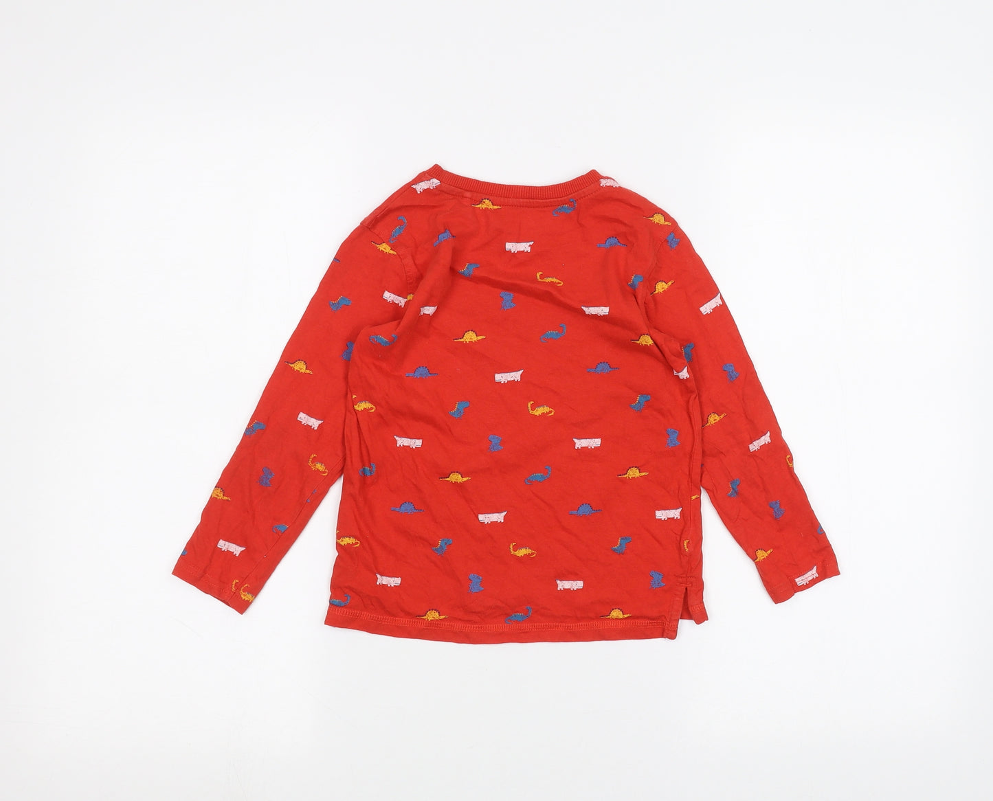 George Boys Orange   Basic T-Shirt Size 5-6 Years