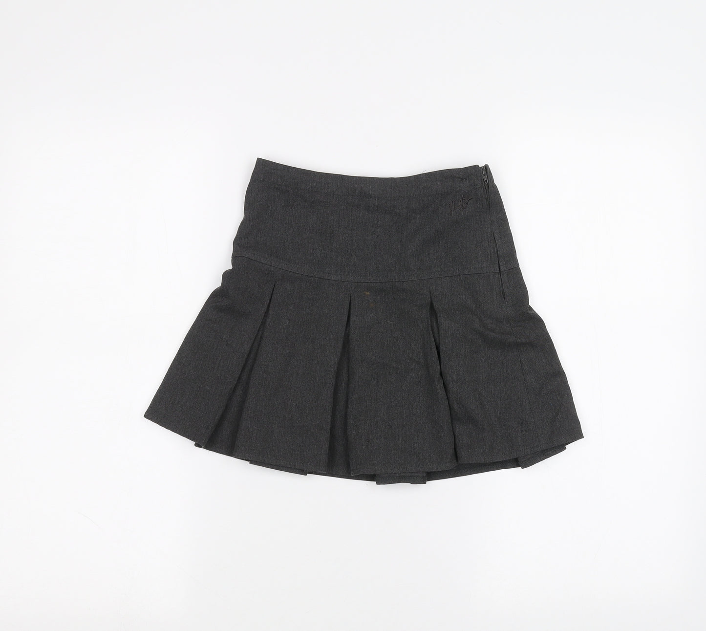 NEXT Girls Grey   A-Line Skirt Size 7 Years