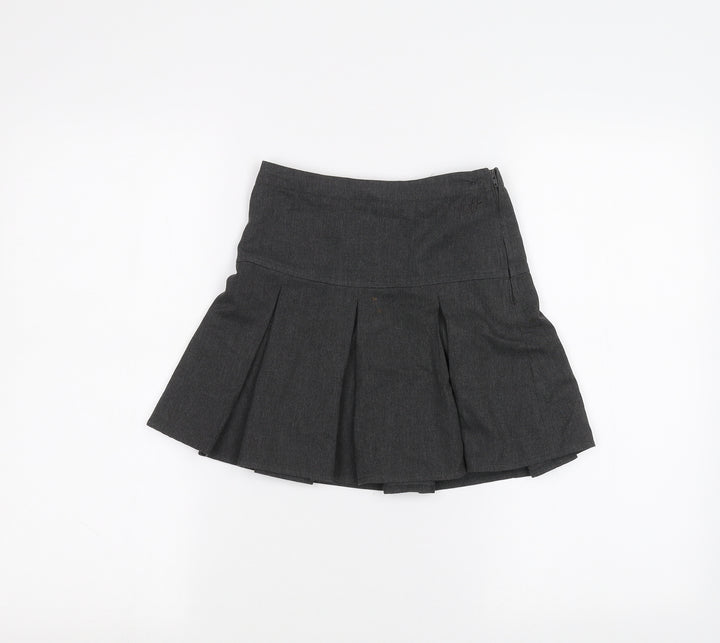 NEXT Girls Grey A-Line Skirt Size 7 Years