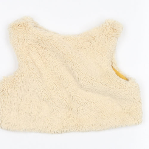 st bernard Girls White   Jacket Coatigan Size 3-4 Years