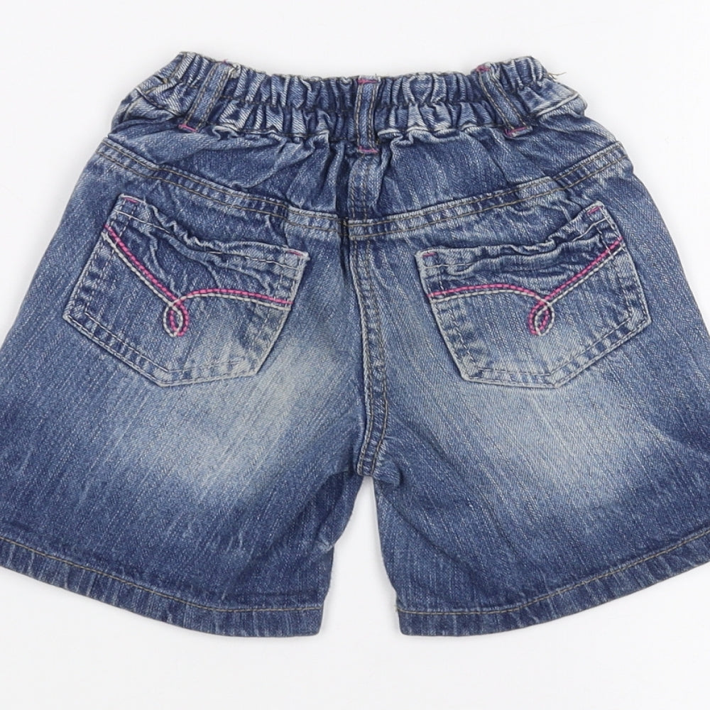 Earlydays Baby Blue   Cropped Jeans Size 18-24 Months