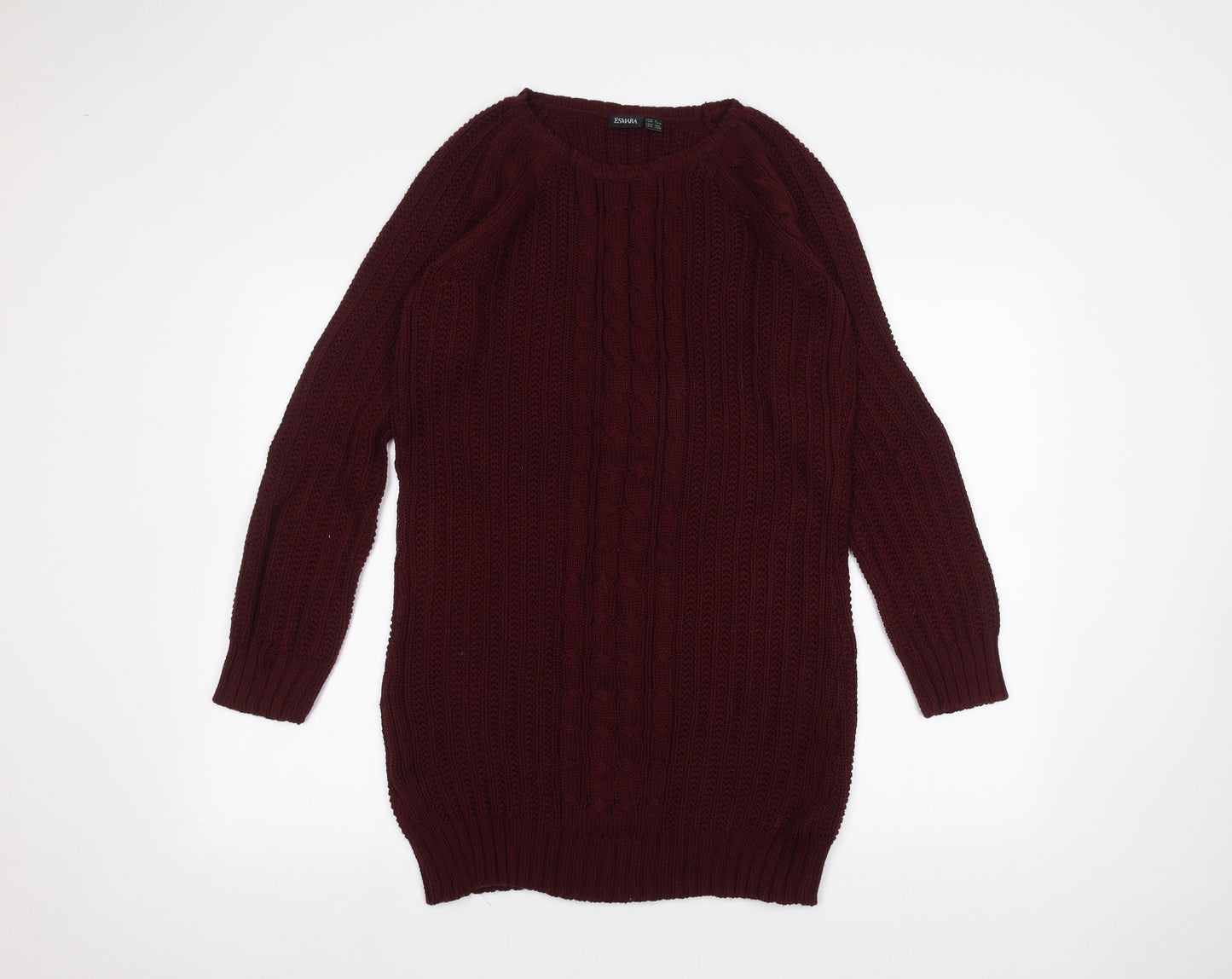 ESMARA Womens Red   Pullover Jumper Size L