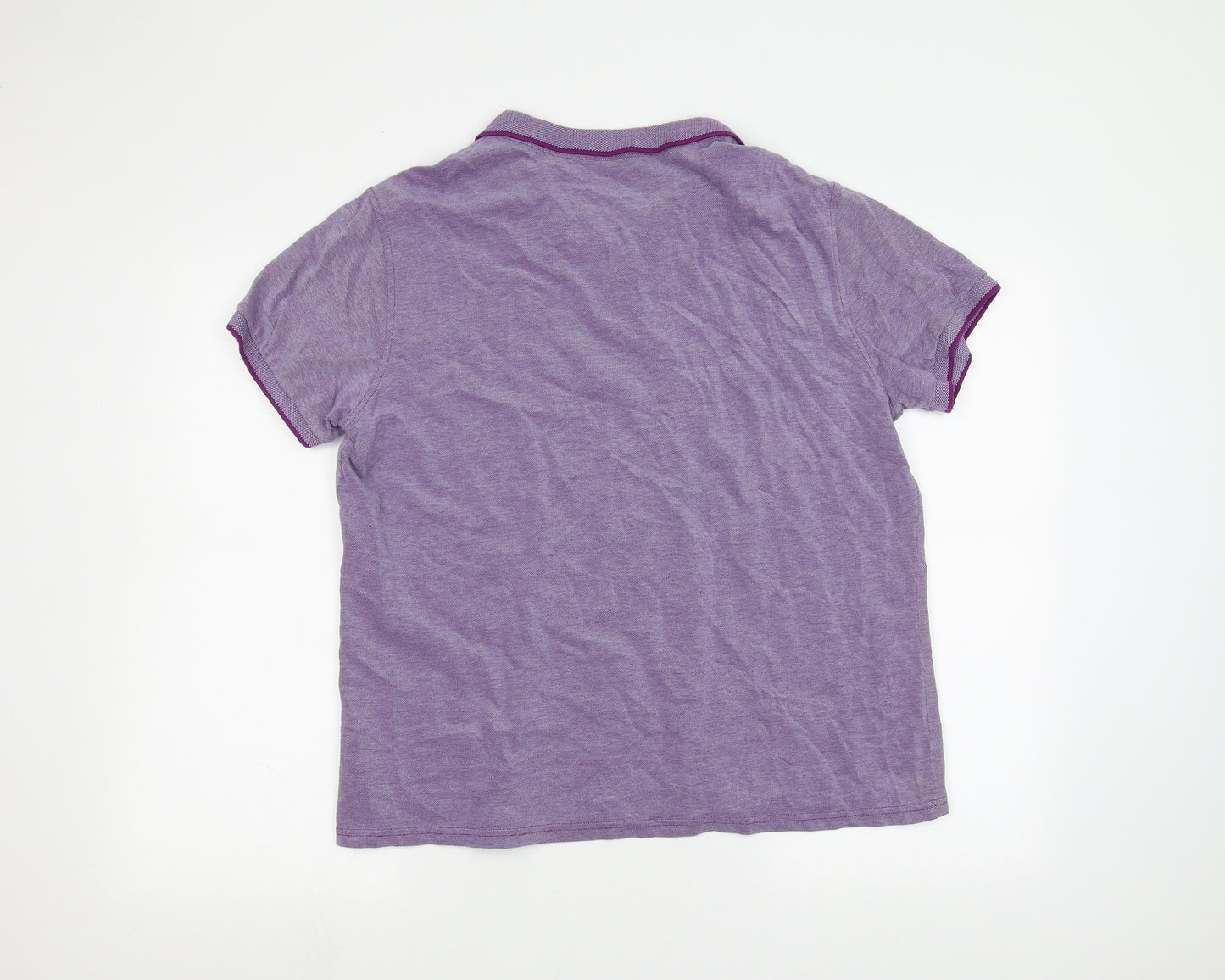 Primark Mens Purple    Polo Size L