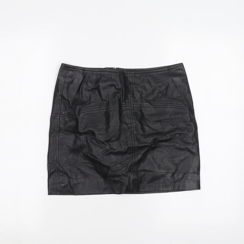 ASOS Womens Black   A-Line Skirt Size 8