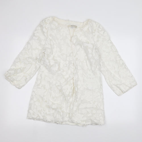 Brighton Womens White   Jacket  Size 14