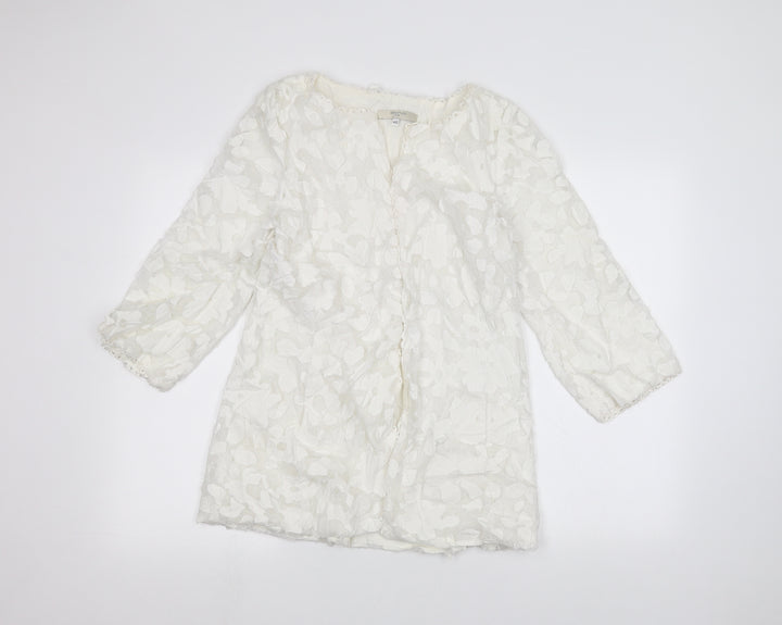 Brighton Womens White   Jacket  Size 14