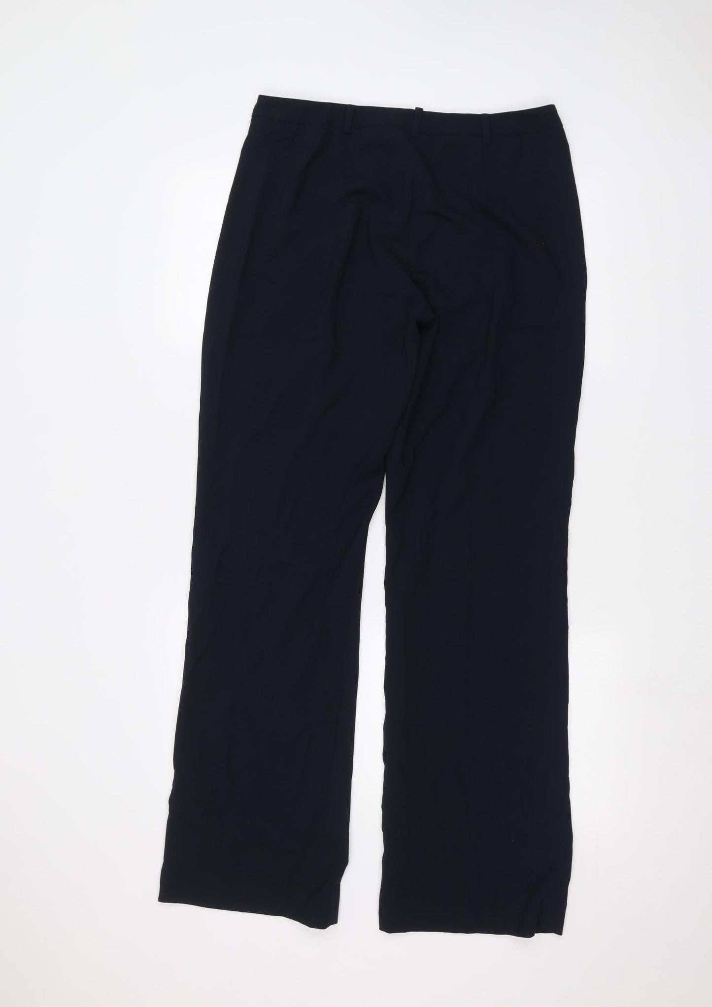 John Lewis Womens Blue   Trousers  Size 12 L29 in