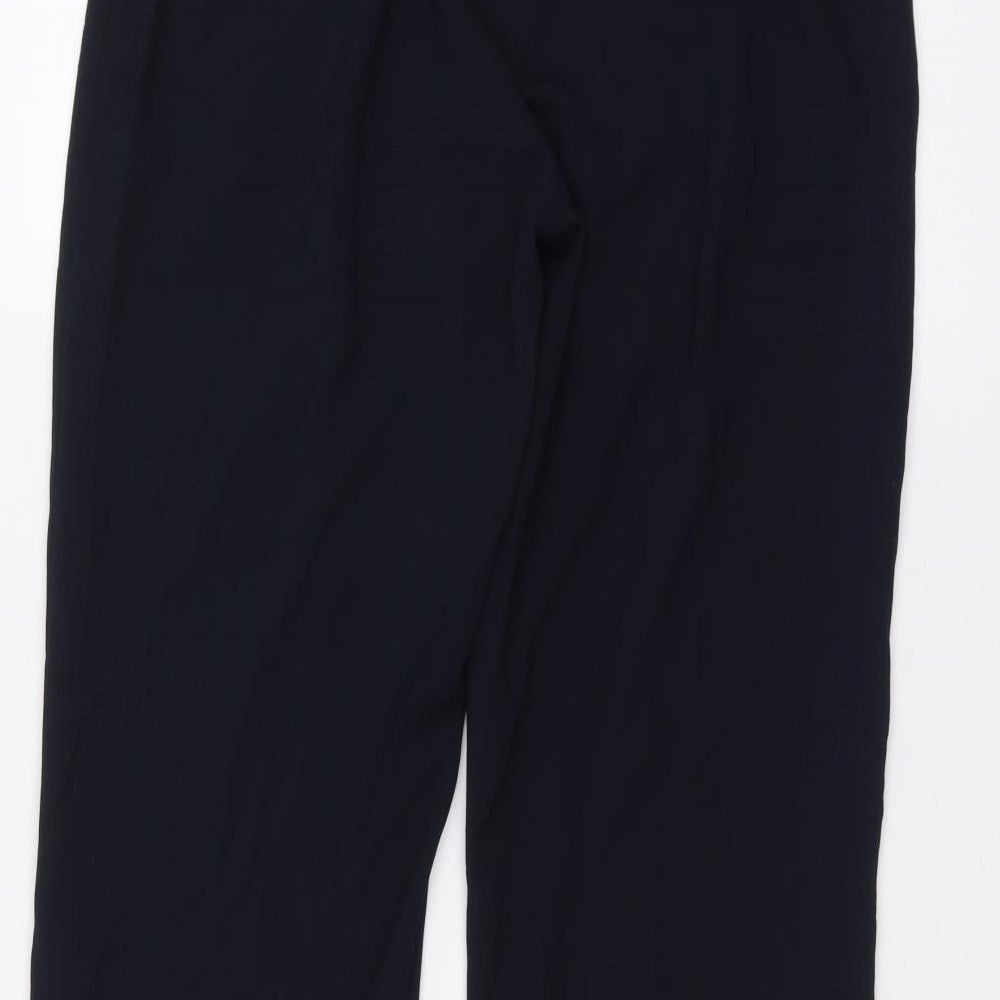 John Lewis Womens Blue   Trousers  Size 12 L29 in