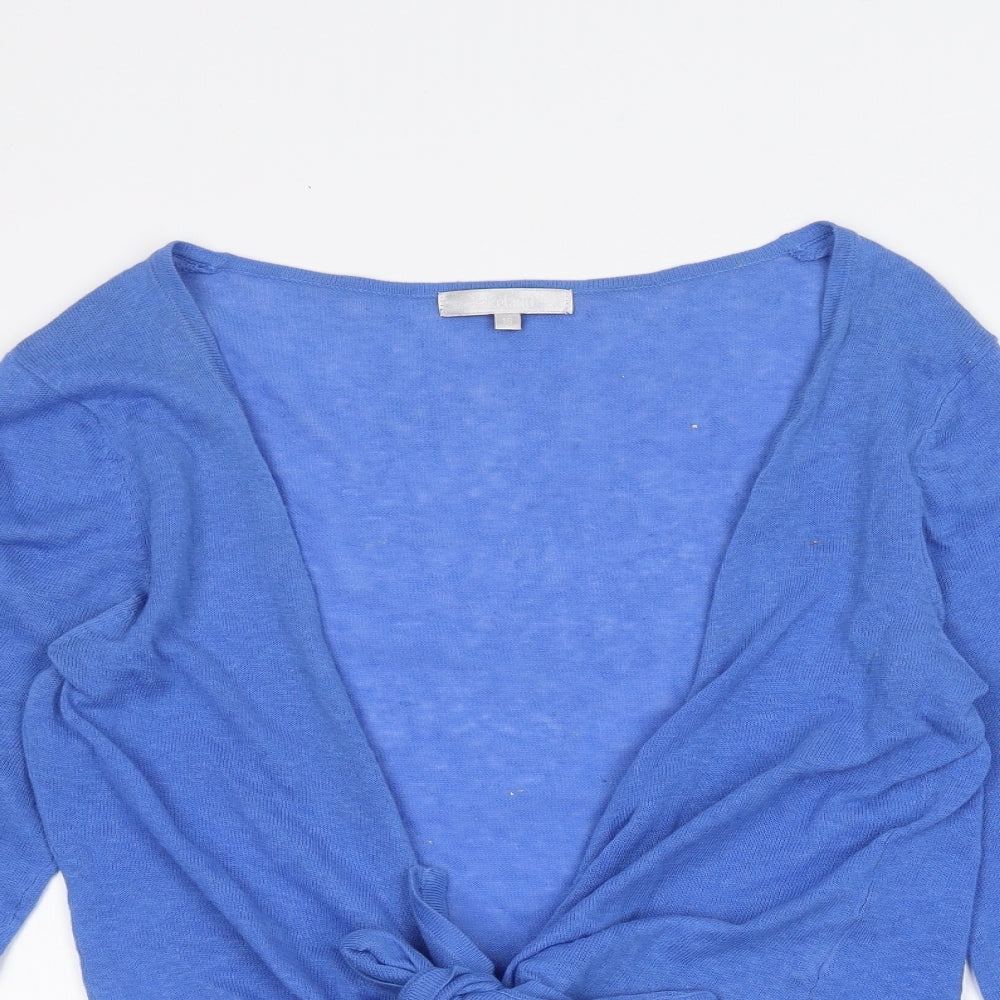 Lakeland Womens Blue   Cardigan Jumper Size 16