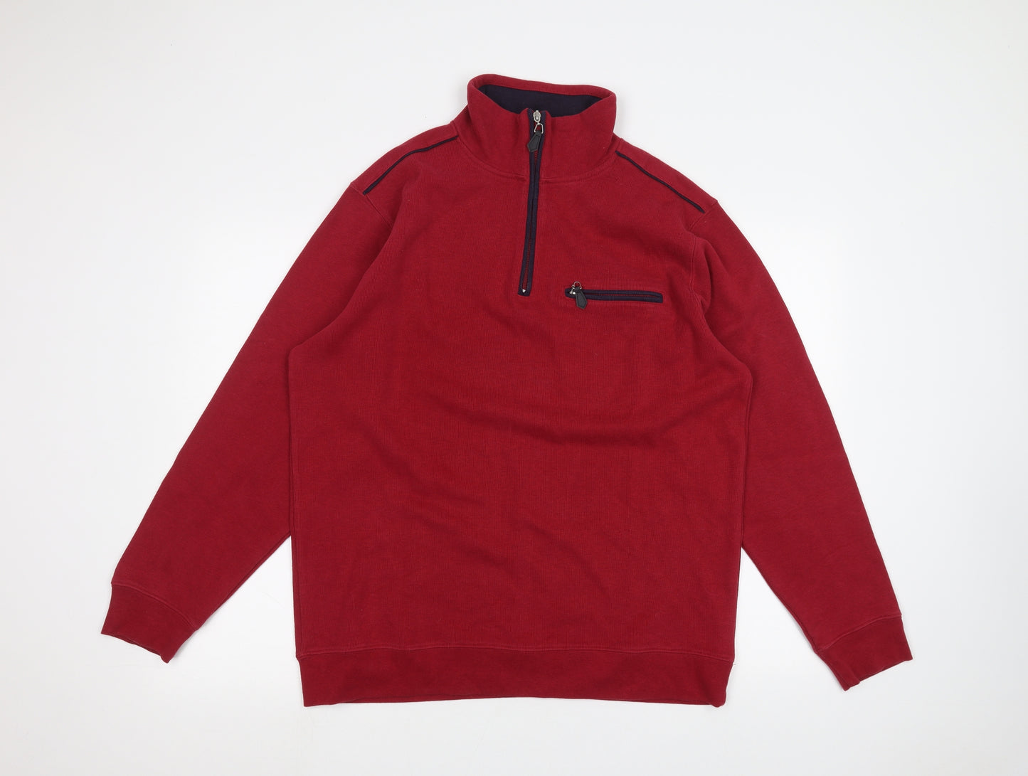 Greenwood Mens Red   Pullover Jumper Size XL