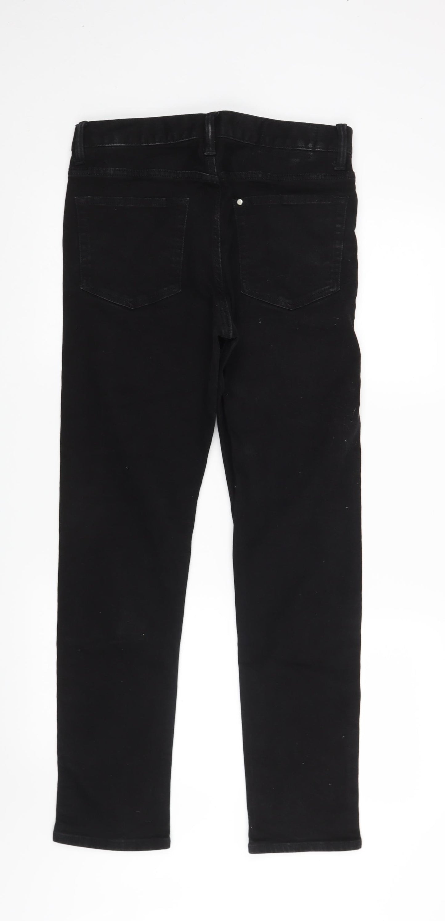 H&M Mens Black   Straight Jeans Size 30 L32 in