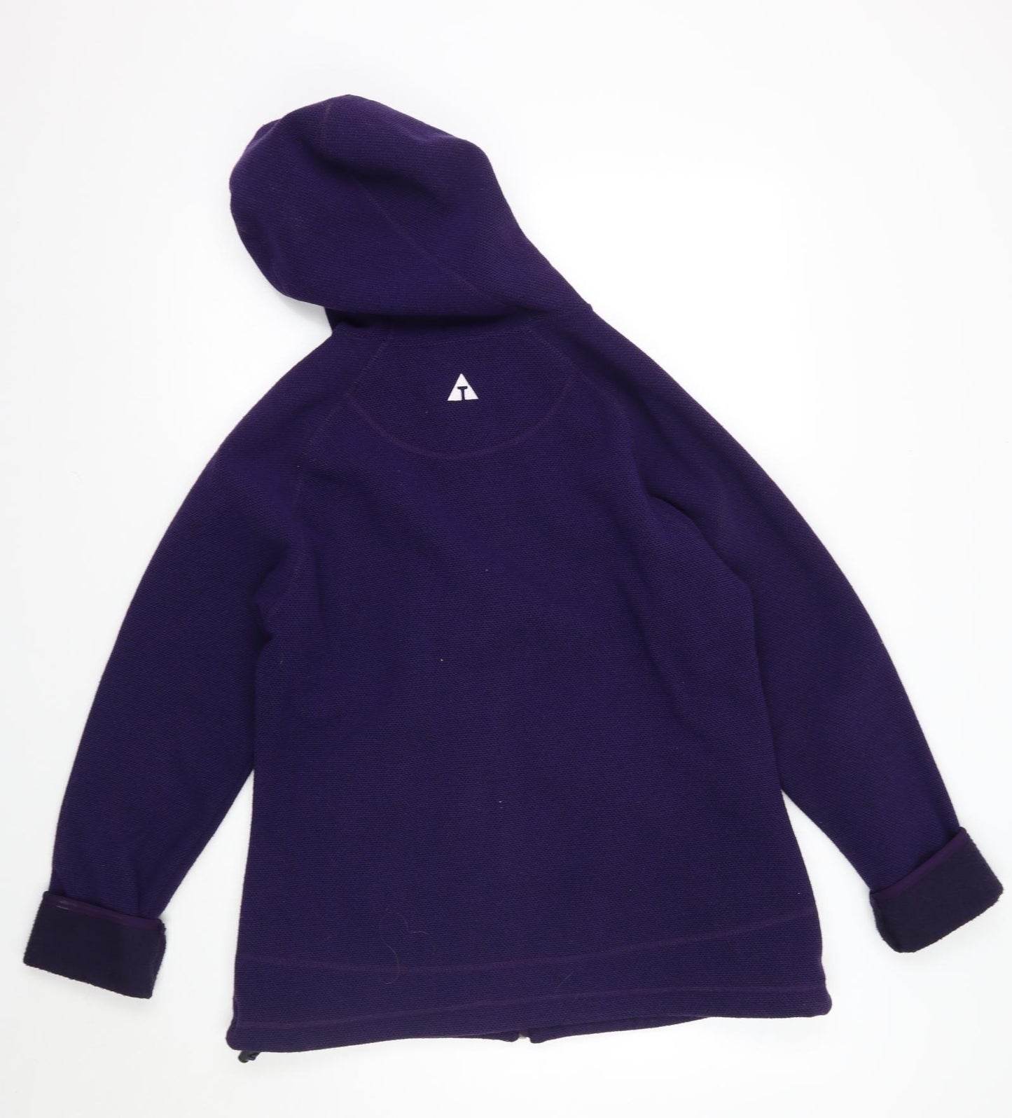 technicals Womens Purple   Full Zip Hoodie Size 16