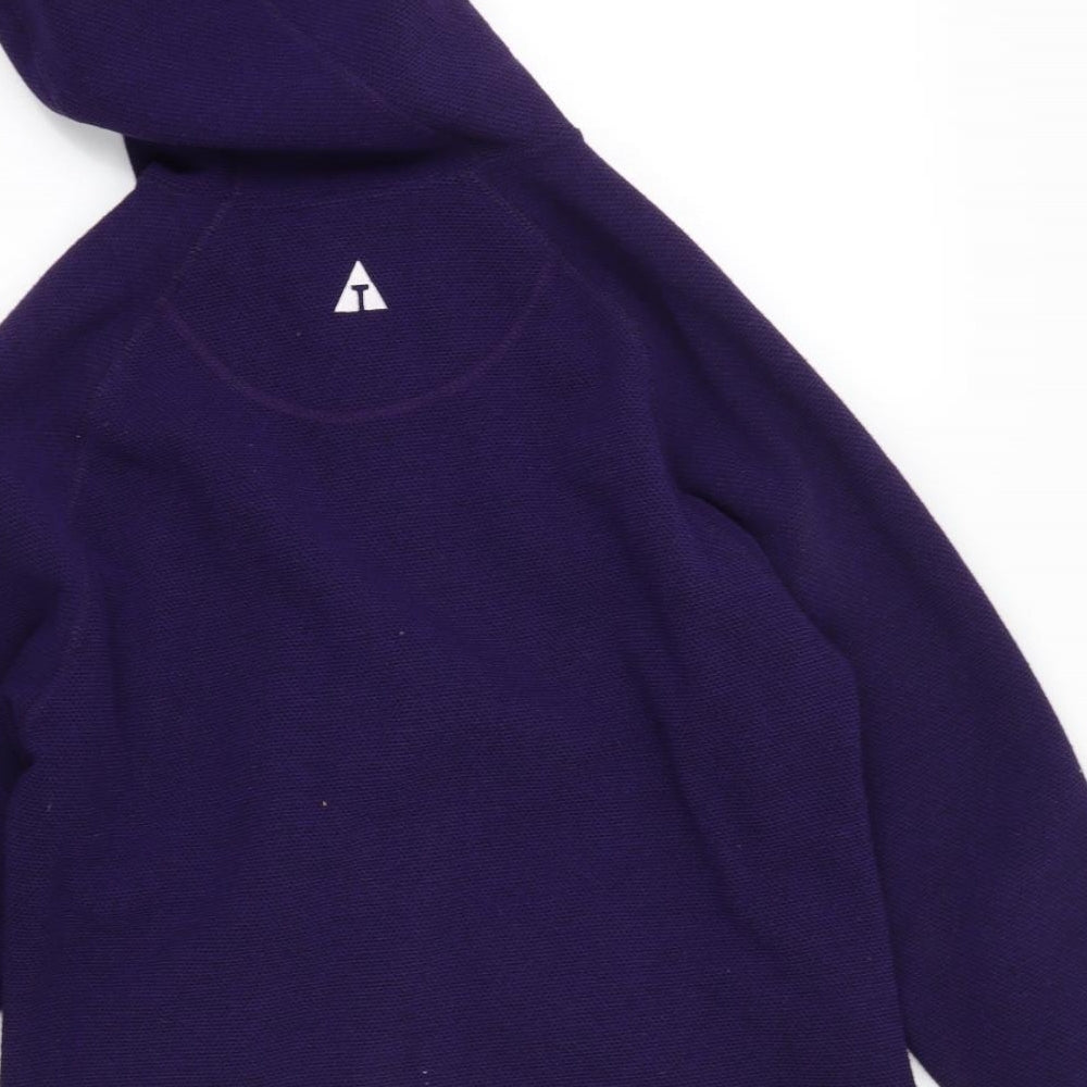 technicals Womens Purple   Full Zip Hoodie Size 16