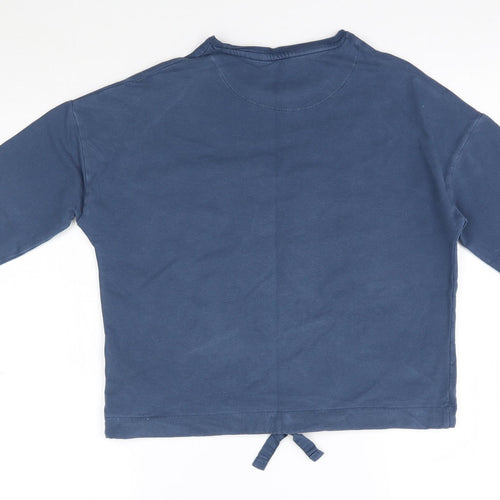 M&S Girls Blue    Pyjama Top Size 11 Years