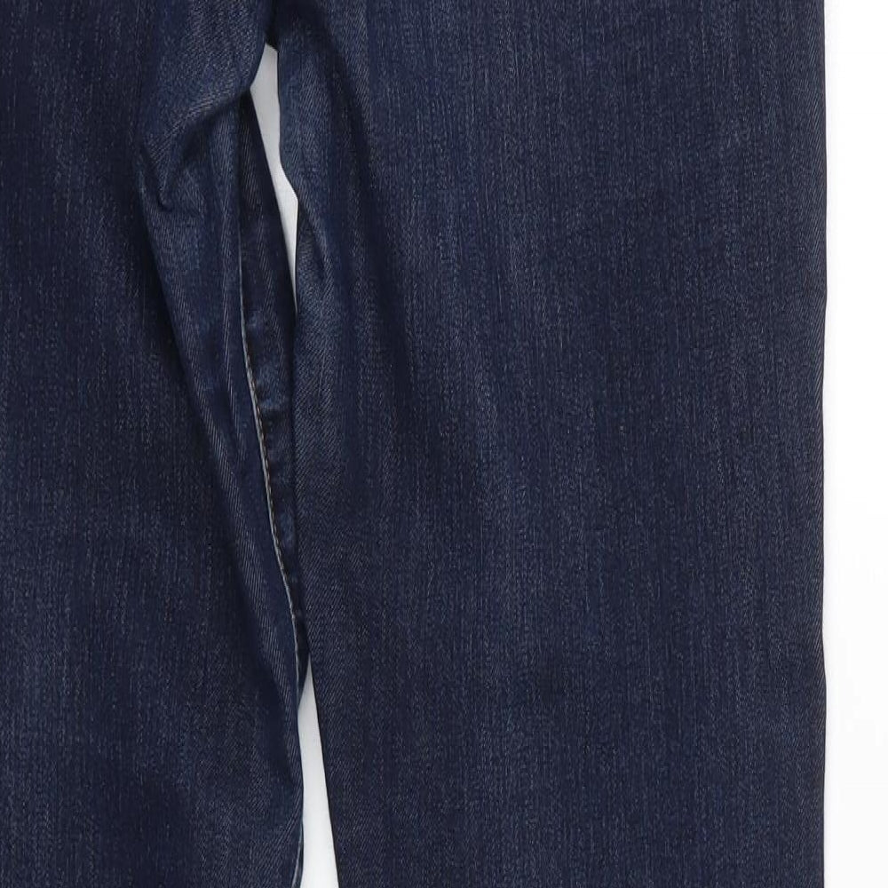 NEXT Womens Blue   Bootcut Jeans Size 12 L28 in - lift slim shape