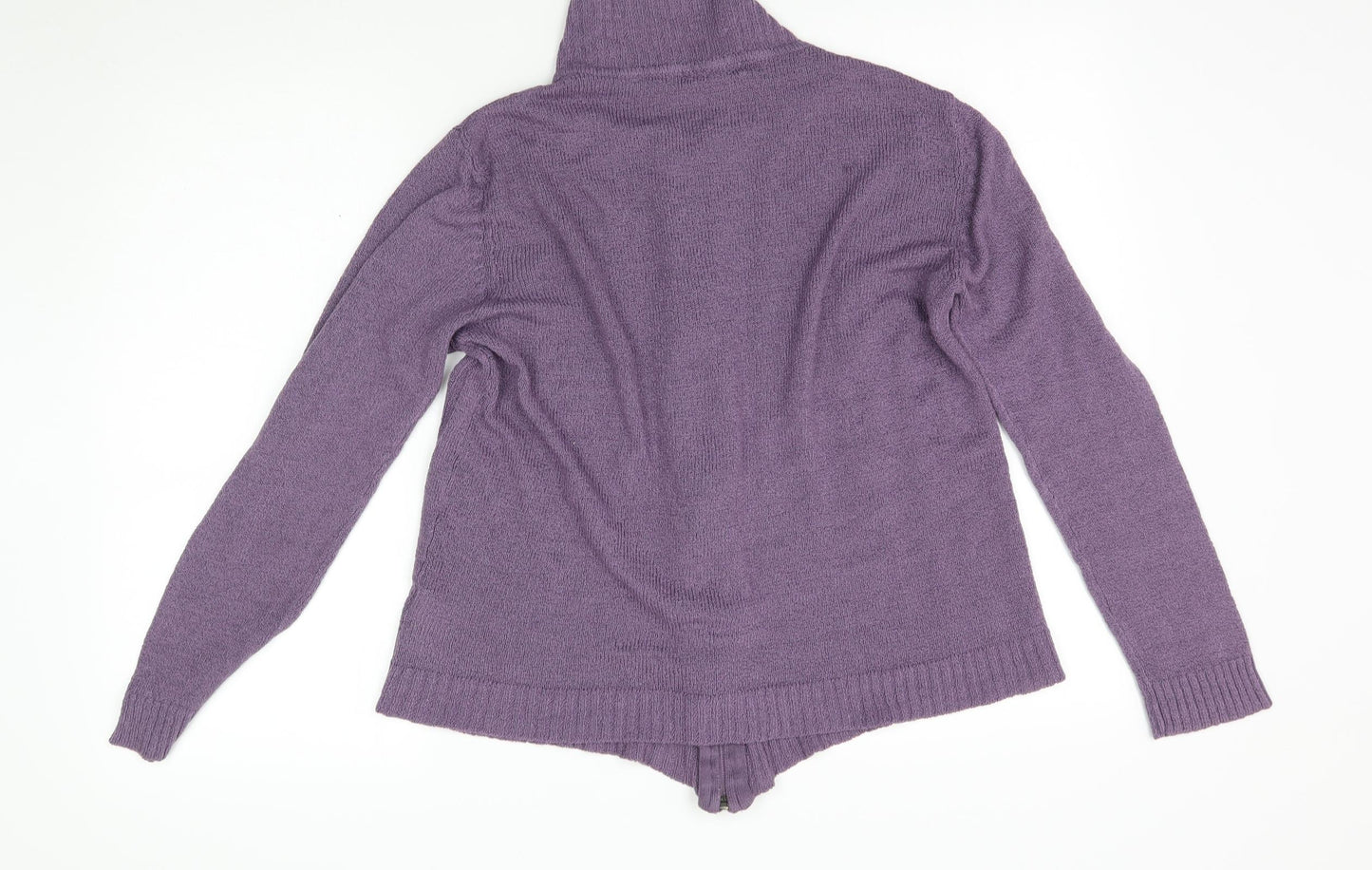 BM Womens Purple   Full Zip Sweatshirt Size M