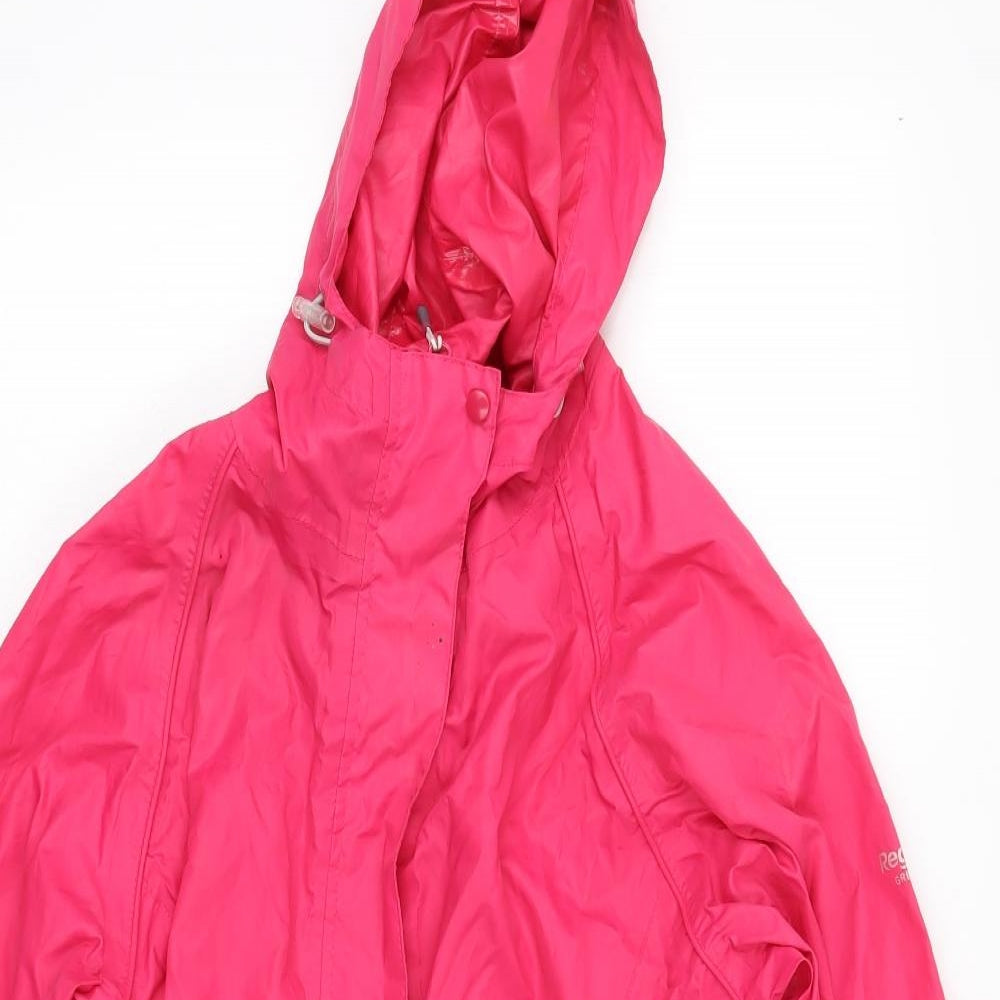 Regatta Womens Pink   Rain Coat Coat Size 10