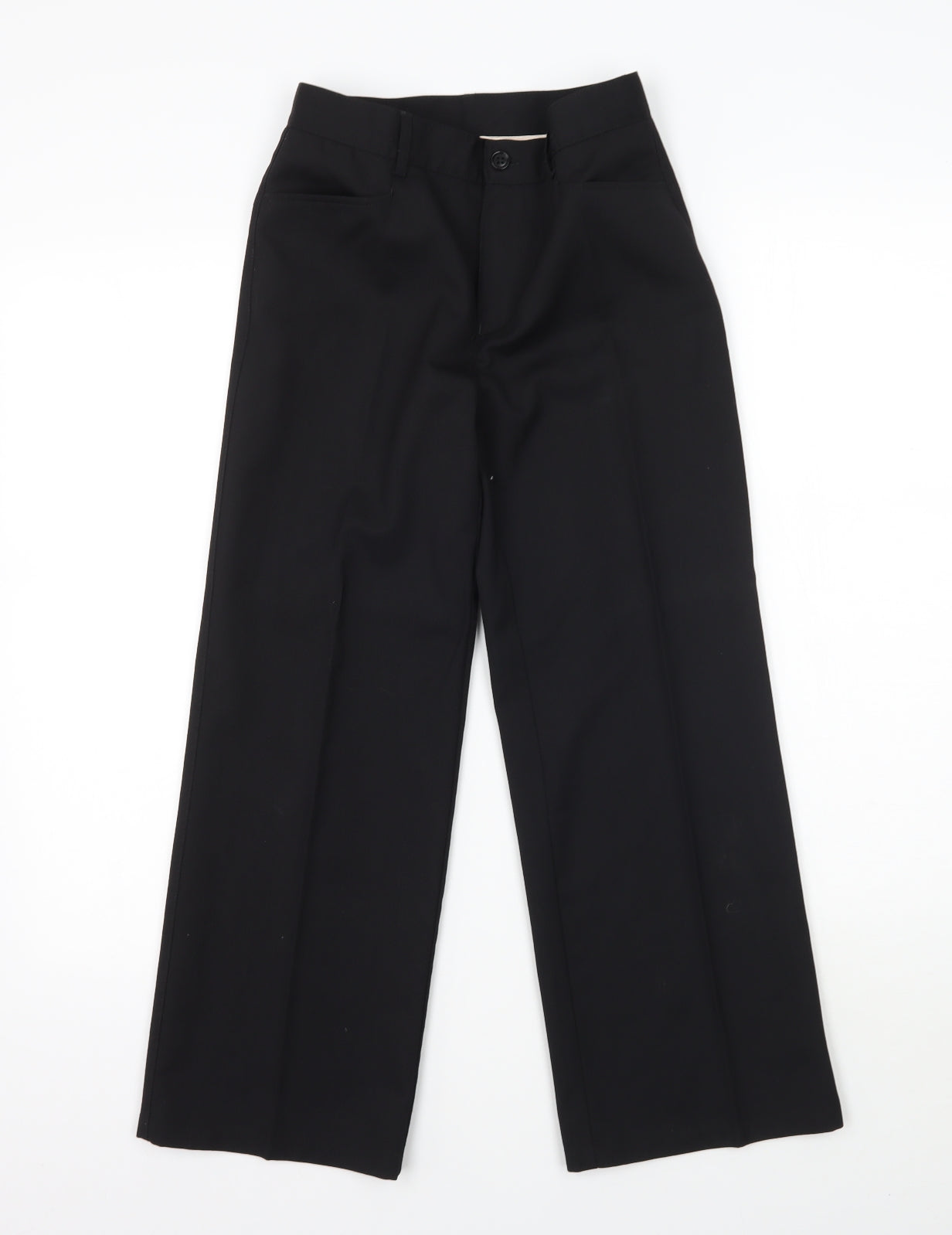 NEXT Girls Black   Chino Trousers Size 10 Years - school