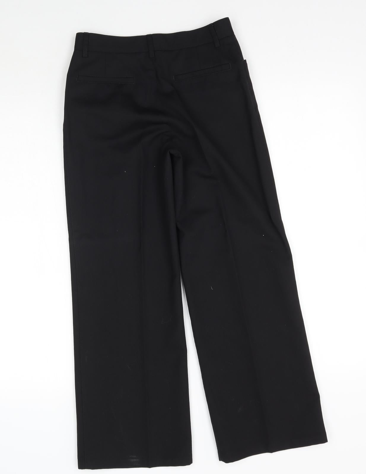 NEXT Girls Black   Chino Trousers Size 10 Years - school