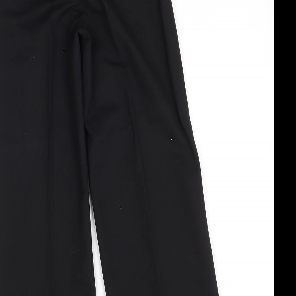NEXT Girls Black   Chino Trousers Size 10 Years - school