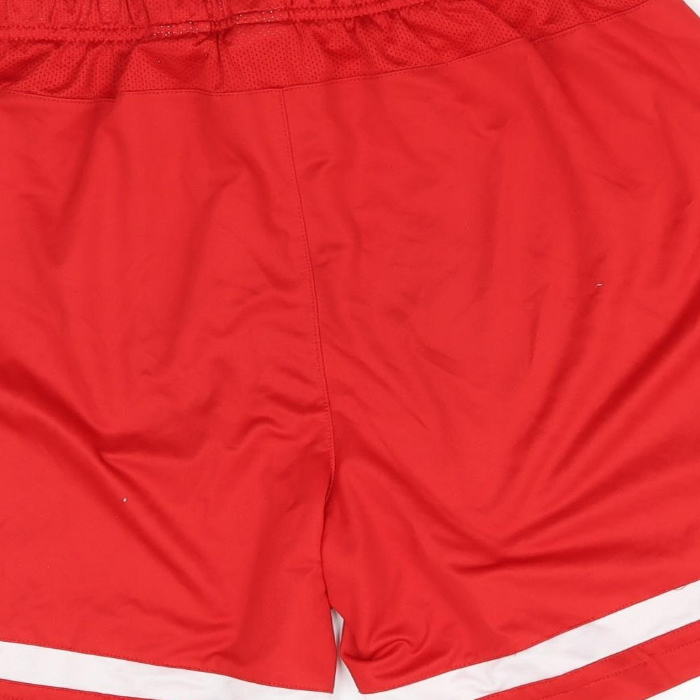 Nike Mens Red   Sweat Shorts Size L