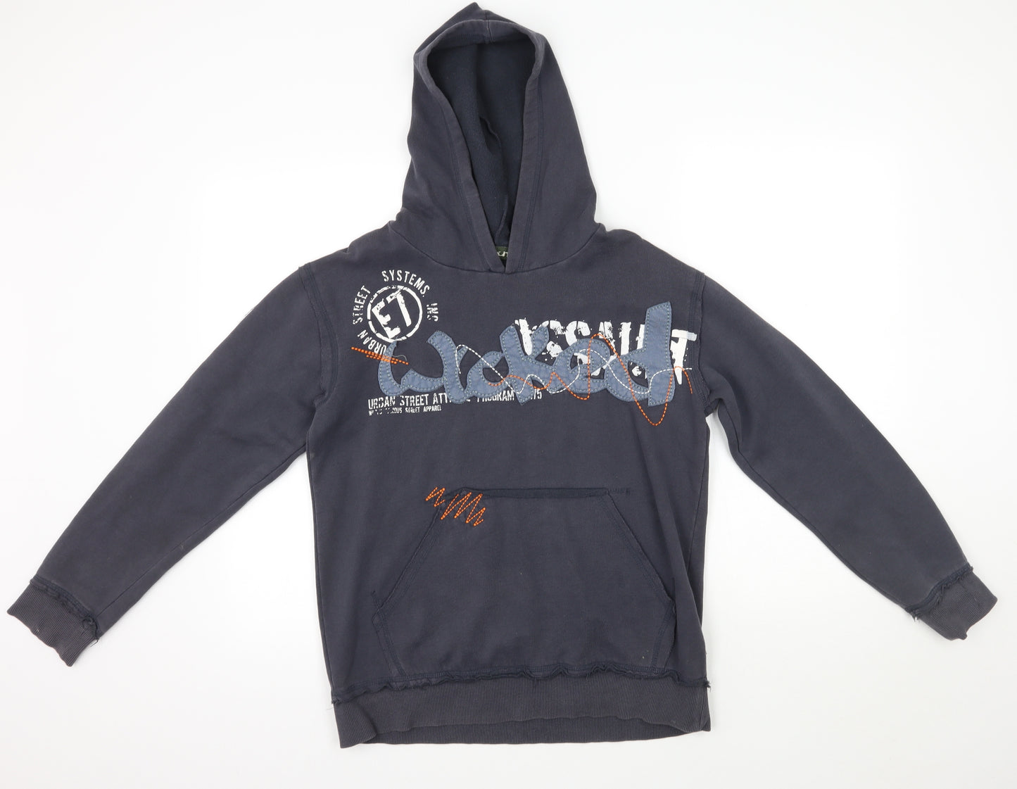 Re-wind Boys Grey   Pullover Hoodie Size 13 Years
