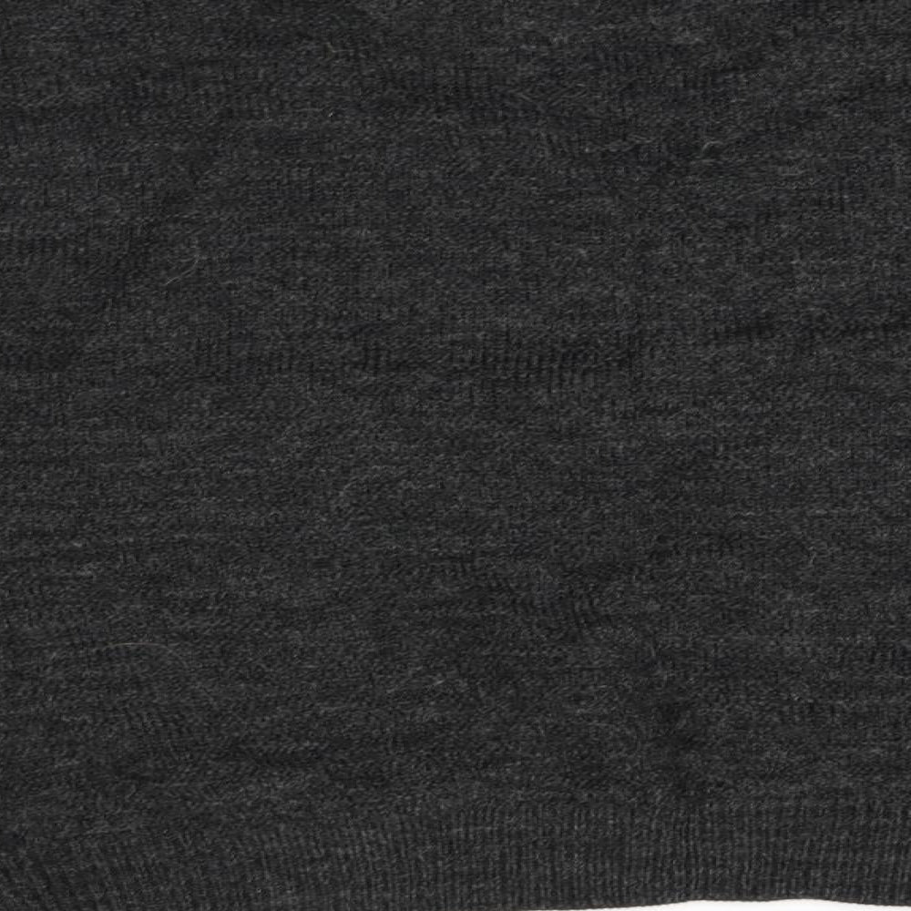 visions Mens Grey   Pullover Jumper Size M