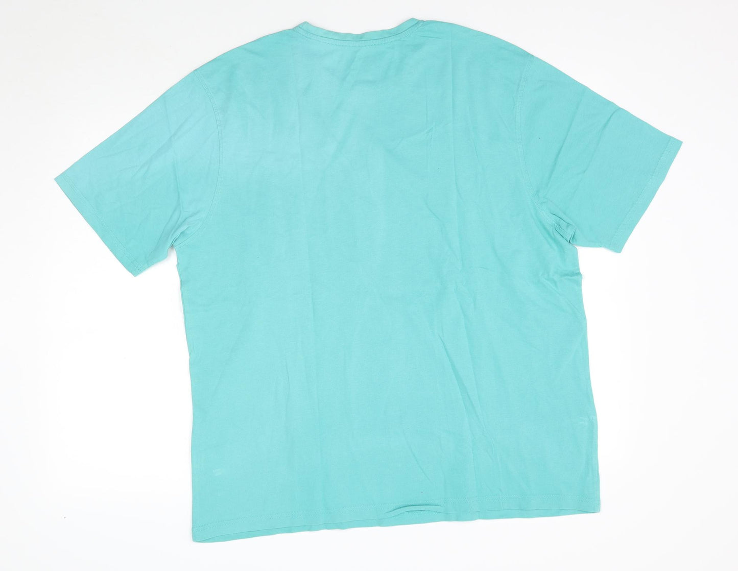 M&S Mens Blue    T-Shirt Size L