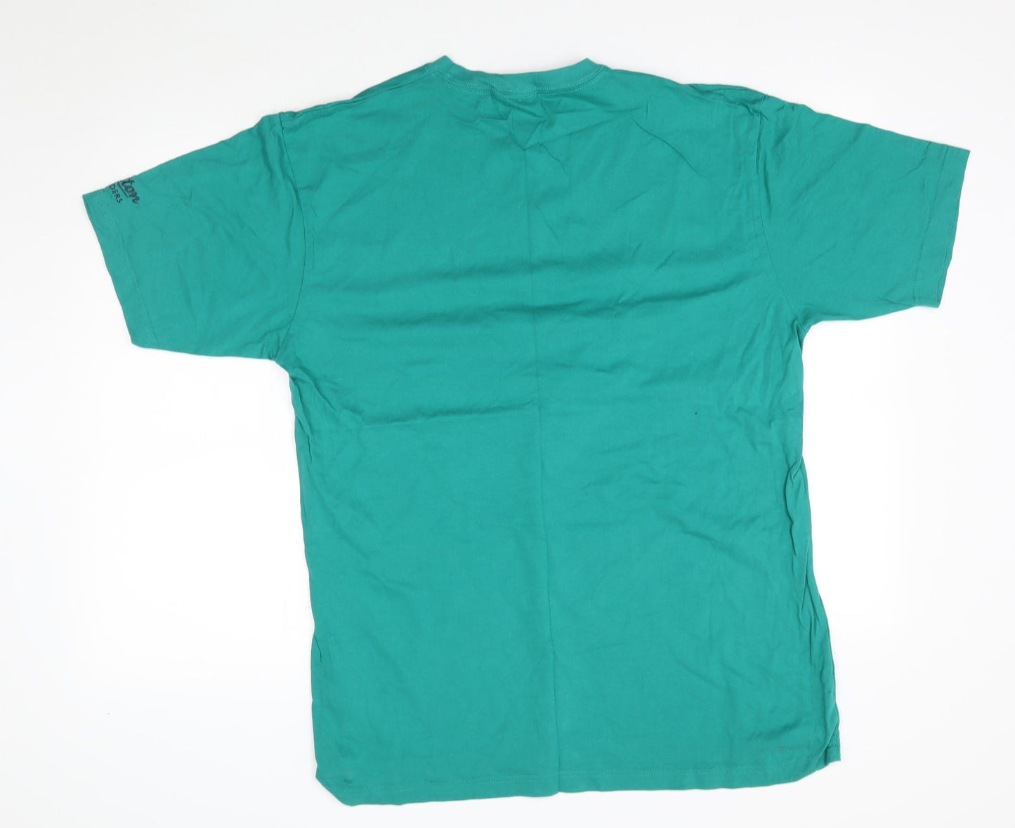 Cotton Traders Mens Green    T-Shirt Size L