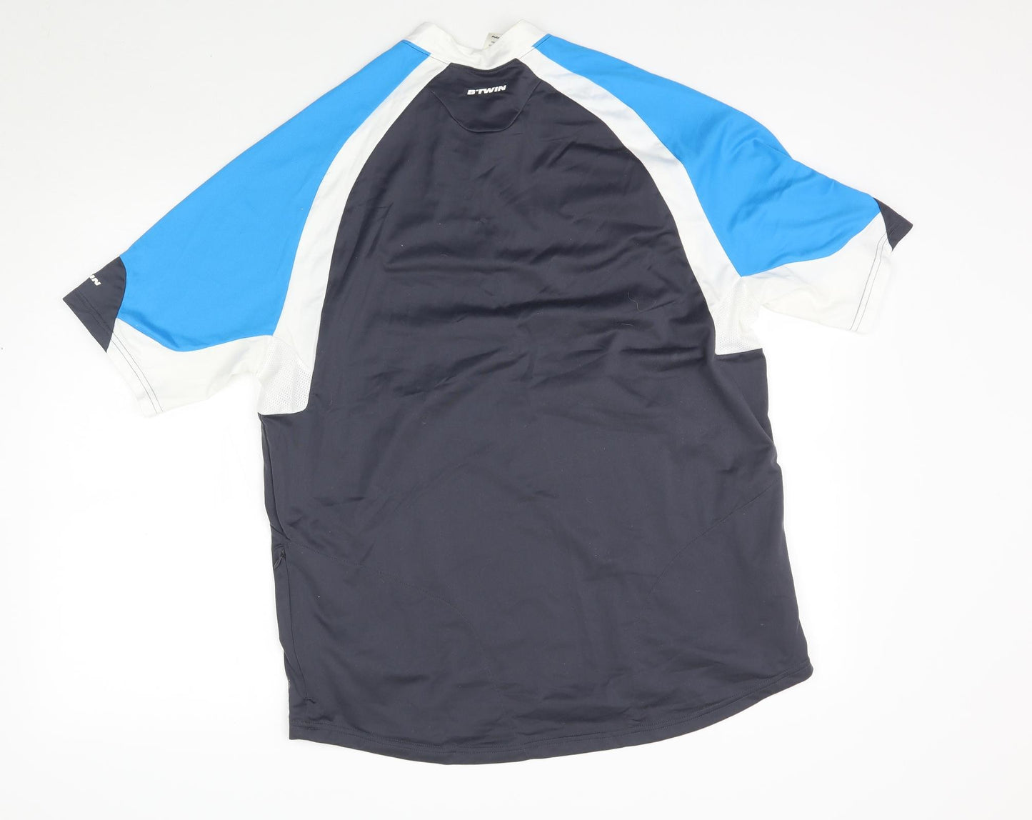 b twin Mens Grey   Basic T-Shirt Size XL