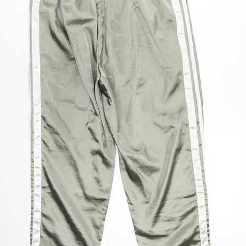 PRETTYLITTLETHING Womens Green   Sweatpants Trousers Size 10 L25 in