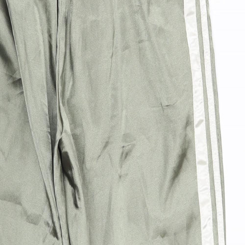 PRETTYLITTLETHING Womens Green   Sweatpants Trousers Size 10 L25 in