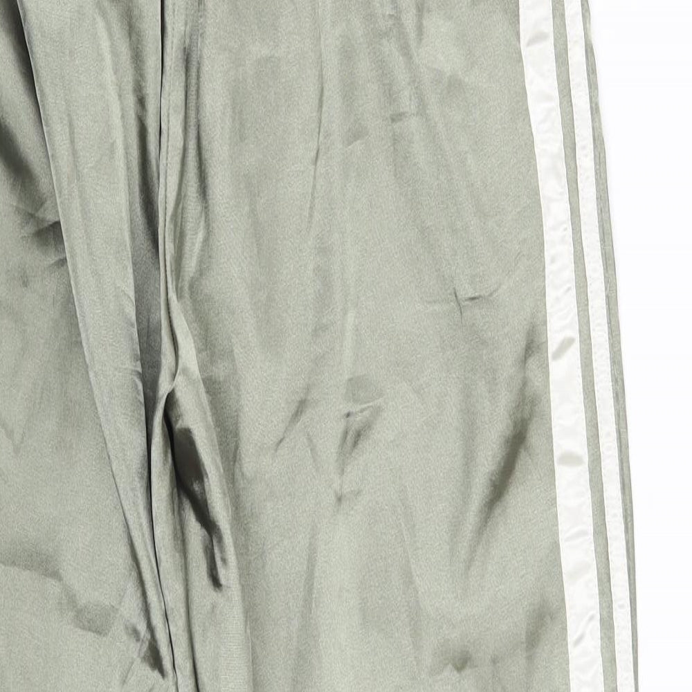 PRETTYLITTLETHING Womens Green   Sweatpants Trousers Size 10 L25 in